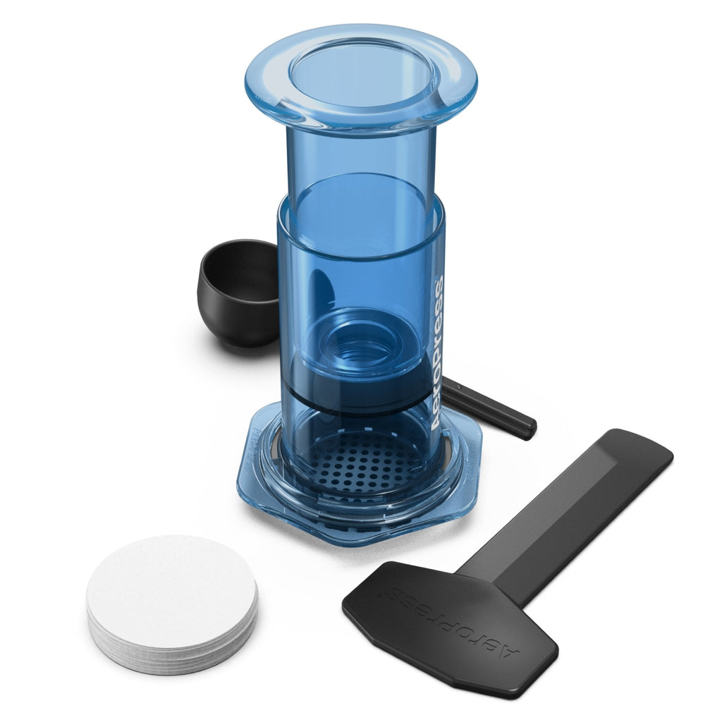 AeroPress Clear Blue Coffee Maker  image 3