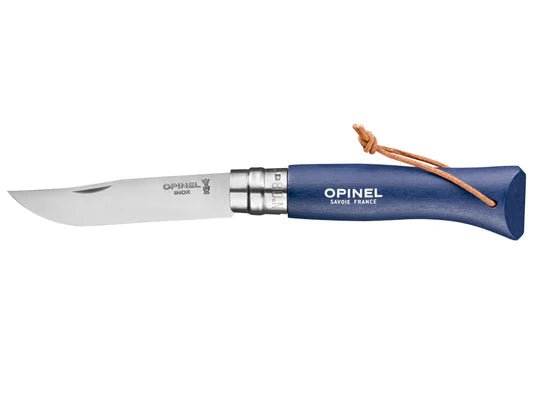 Opinel N°08 Colorama Trekking Knife blue