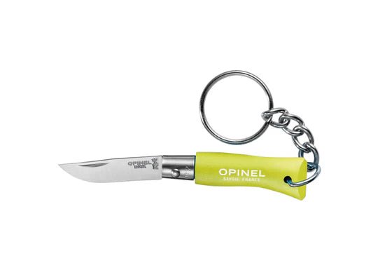 Opinel No.2 Colorama Non Locking Keyring Knife - ATLAS