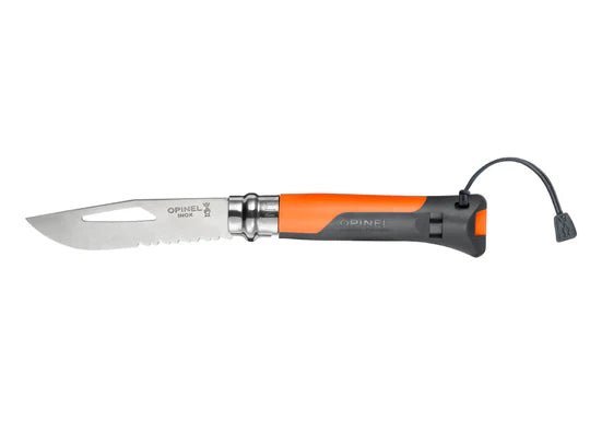 Opinel No.8 Outdoor Knife - Orange - ATLAS