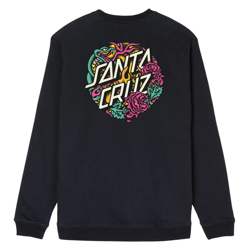 SANTA CRUZ DRESSEN ROSE SWEATSHIRT - ATLAS