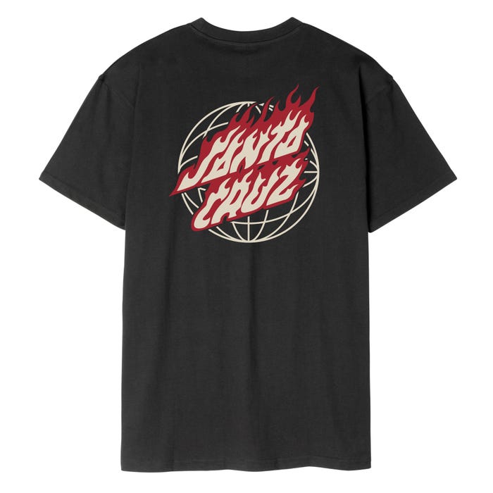 Santa Cruz Global Flame Dot T-Shirt image 4