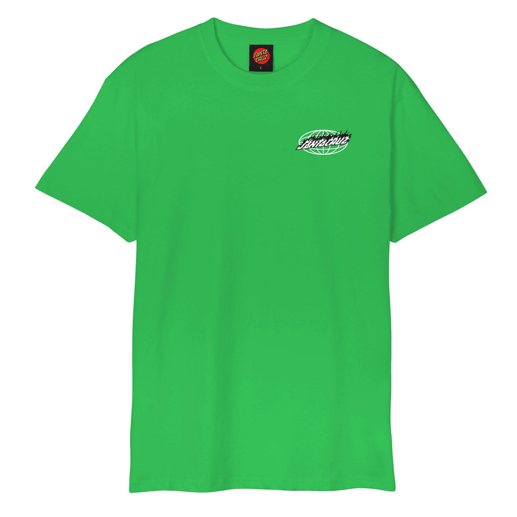 Santa Cruz T-Shirt Global Flame Dot front