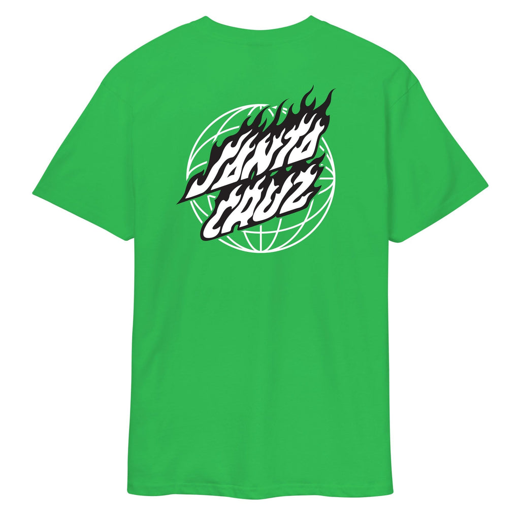 Santa Cruz T-Shirt Global Flame Dot