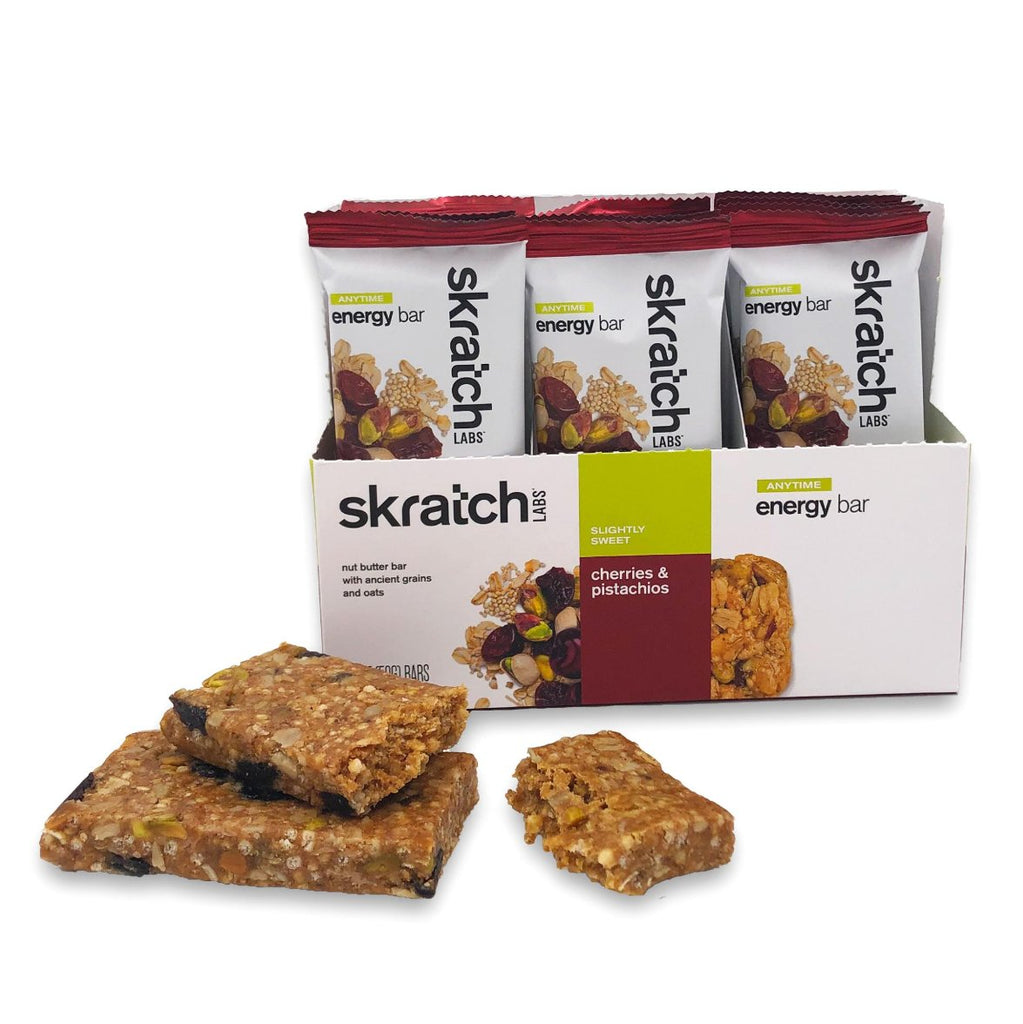 Skratch Labs Energy Bars cherries and pistachios