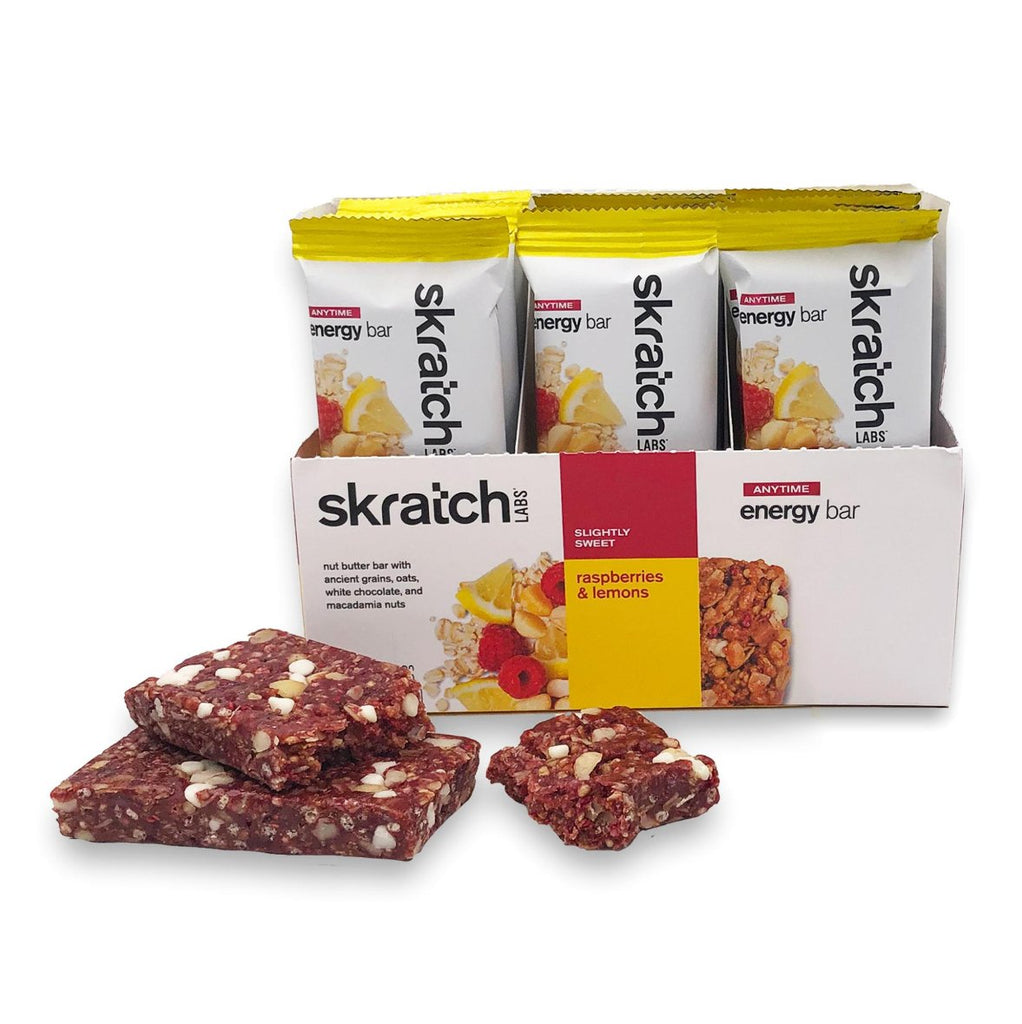 Skratch Labs Energy Bars raspberries and lemons