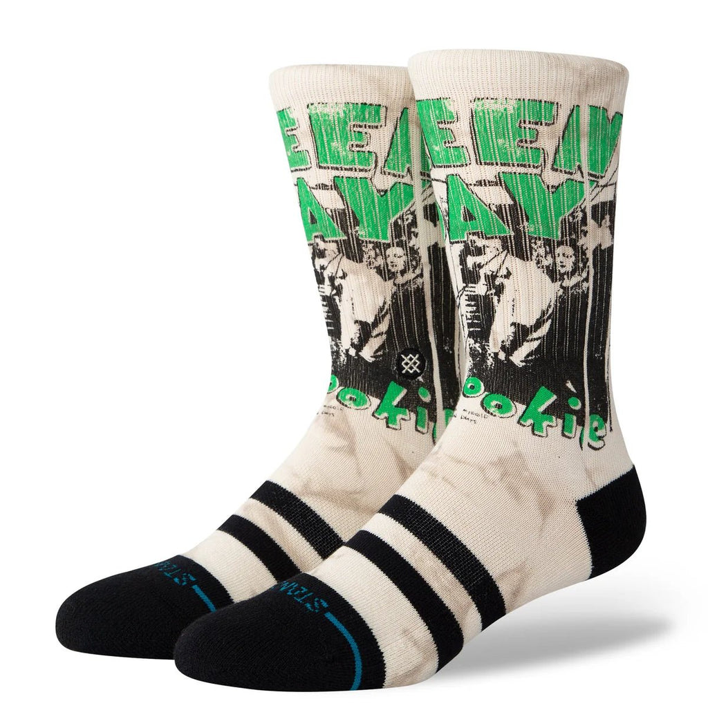 STANCE 1994 CREW SOCK GREEN DAY 