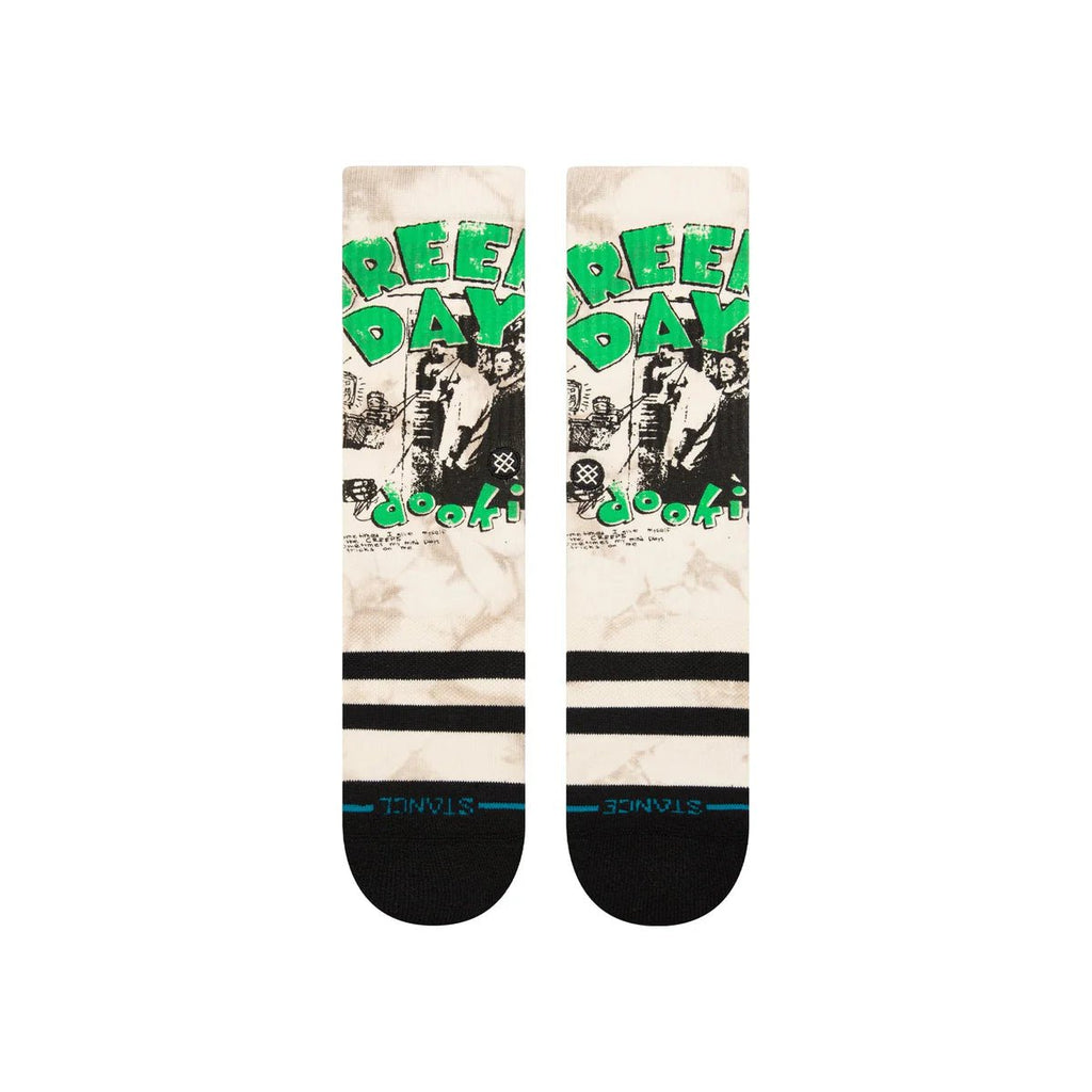 STANCE 1994 CREW SOCK GREEN DAY IMAGE 2