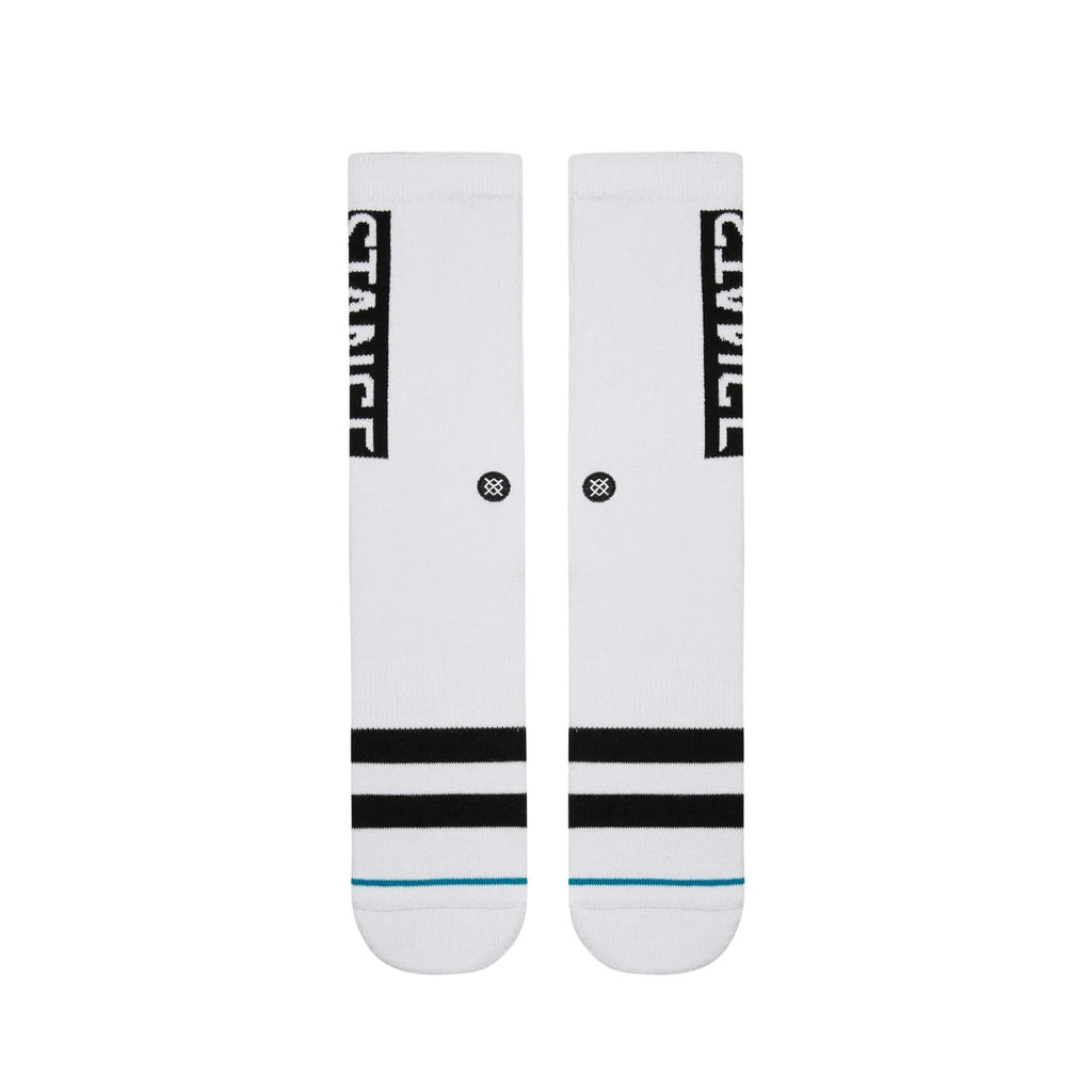 STANCE OG CREW SOCK WHITE IMAGE 3