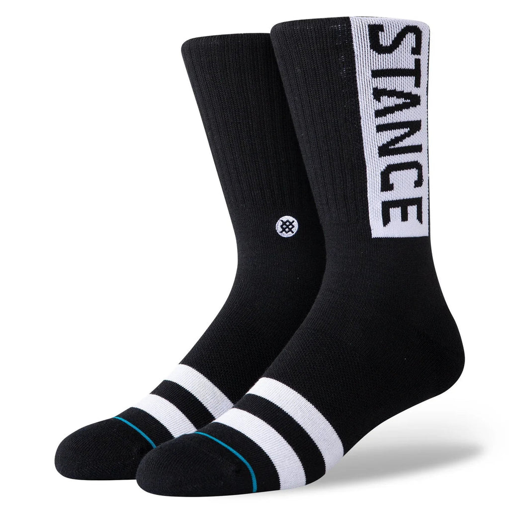 STANCE OG CREW SOCK BLACK 