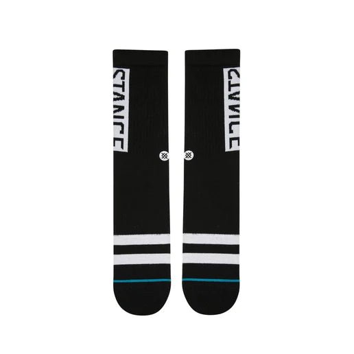 STANCE OG CREW SOCK BLACK IMAGE 2