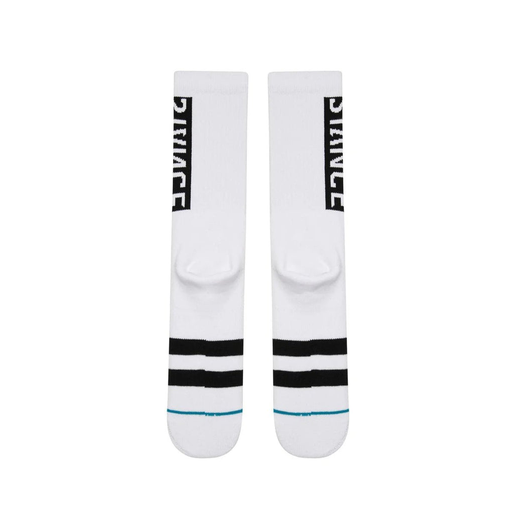 STANCE OG CREW SOCK WHITE IMAGE 1