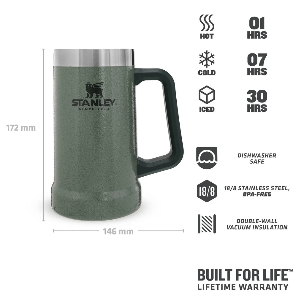 Stanley Adventure Big Grip Beer Stein 0.70L - ATLAS