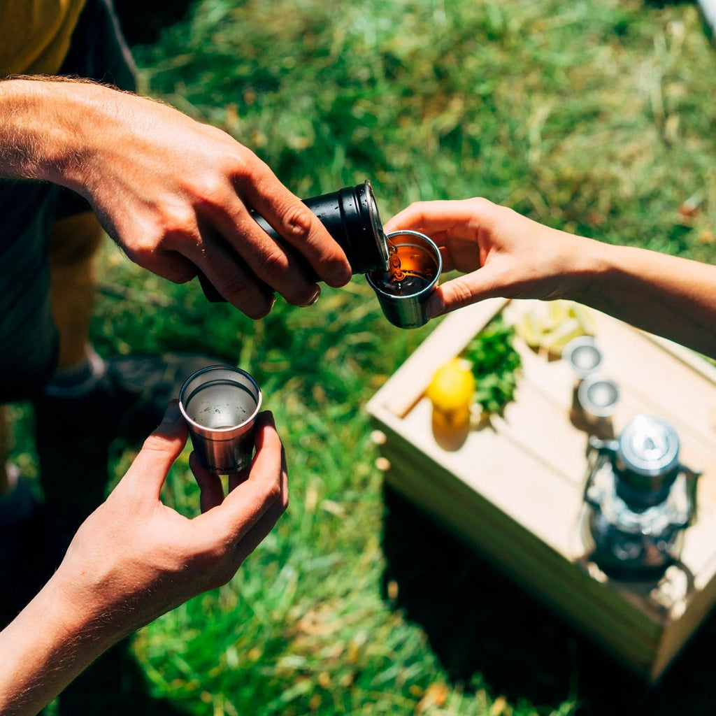 STANLEY ADVENTURE PRE-PARTY SHOT GLASS + FLASK SET - ATLAS