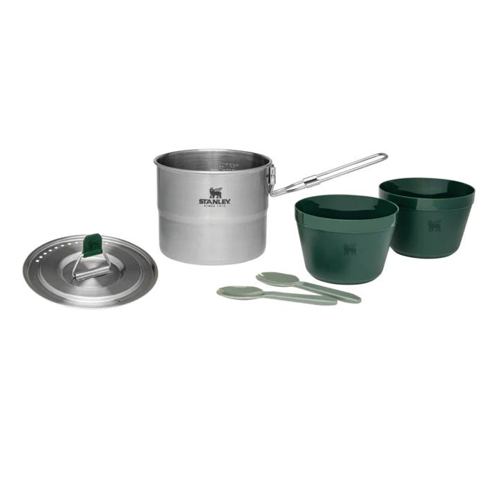 STANLEY ADVENTURE STAINLESS STEEL COOK SET FOR TWO - ATLAS