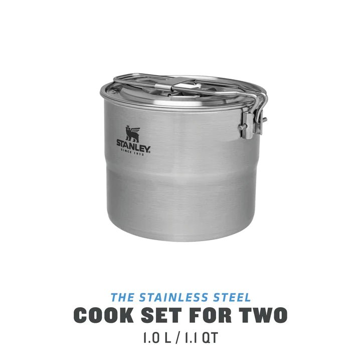 STANLEY ADVENTURE STAINLESS STEEL COOK SET FOR TWO - ATLAS