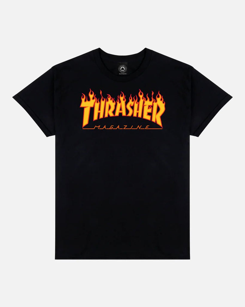 Thrasher Flame t shirt - ATLAS