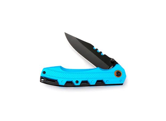 Whitby Liner Lock Knife - Blue Aluminium image 3