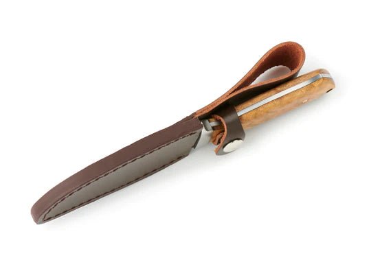 Whitby Walnut Sheath Knife (3.5") Whitby Knives - ATLAS