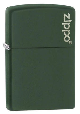 ZIPPO LIGHTER GREEN MATTE - ATLAS